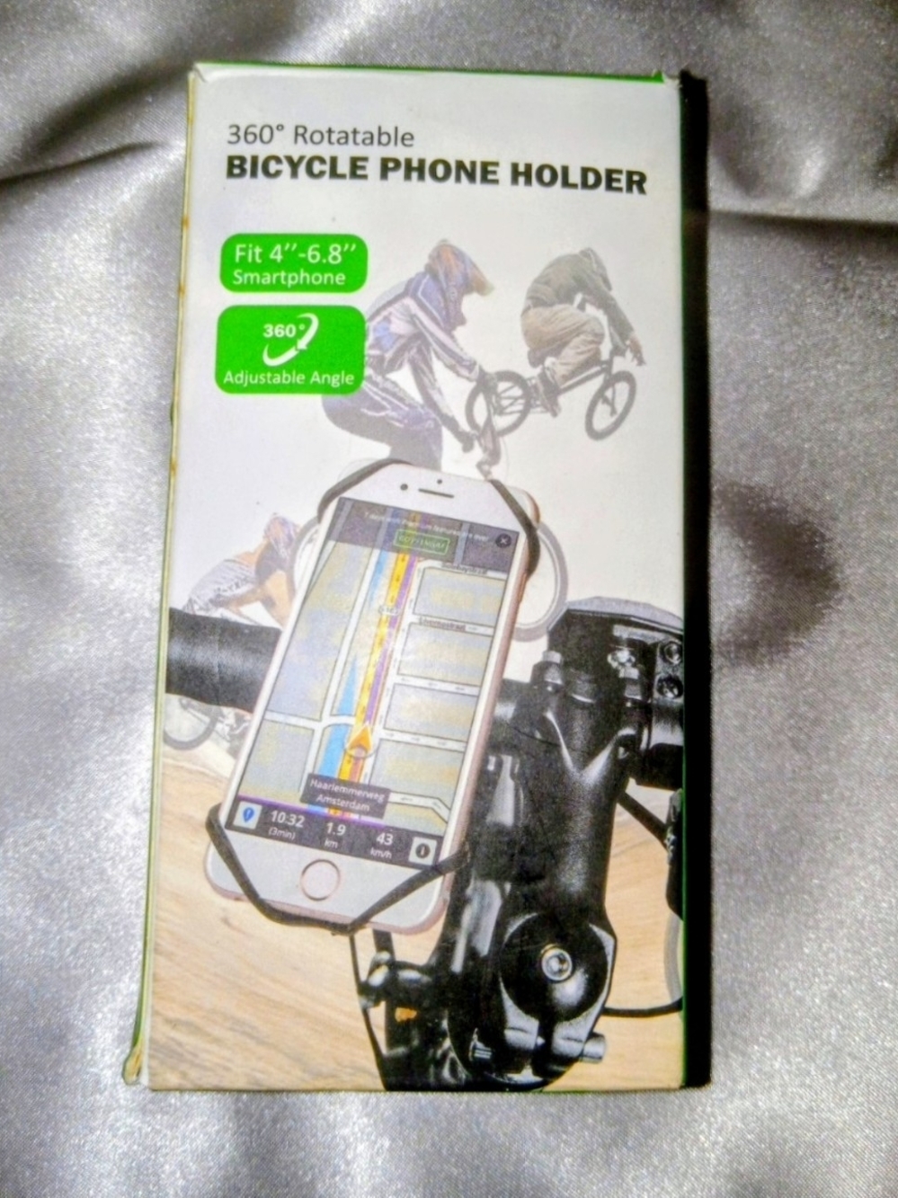 360 Degree Rotatable Bicycle Phone Holder NWT